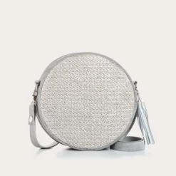 Reqins SAC CALIOPE POMPON MACRAME METALLIQUE Clearance