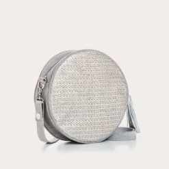 Reqins SAC CALIOPE POMPON MACRAME METALLIQUE Clearance